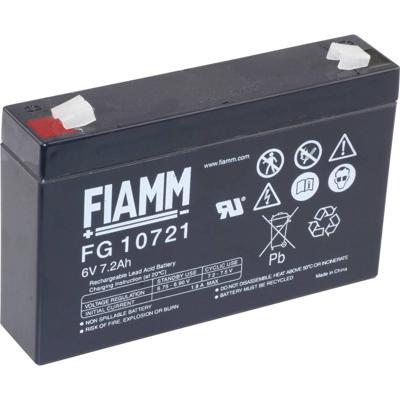 Fiamm PB-6-7,2 Loodaccu 6 V 7.2 Ah Loodvlies (AGM) (b x h x d) 150 x 100 x 34 mm Kabelschoen 4.8 mm Onderhoudsvrij, Geringe zelfontlading Fiamm PB-6-7,2 Loodaccu 6 V 7.2 Ah Loodvlies (AGM) (b x h x d) 150 x 100 x 34 mm Kabelschoen 4.8 mm Onderhoudsvrij, Geringe zelfontlading