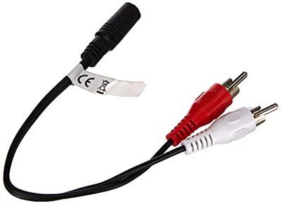 goobay RCA > 3-Pin 3.5 mm (female) adapter