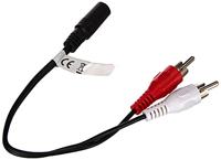 goobay RCA > 3-Pin 3.5 mm (female) adapter - thumbnail