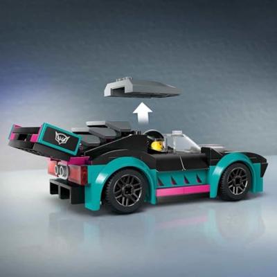 Lego City 60406 Raceauto en Transporttruck - thumbnail