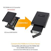 Icy Dock MB601VK-B 2,5 U.2 NVMe mobile rack voor externe 3,5 - thumbnail