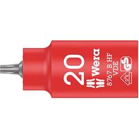 Wera 8767 B VDE HF TORX® Zyklop Bitdop, geïsoleerd, met 3/8"-aandrijving, met vasthoudfunctie, TX 20 x 55 mm - 05004920001 - thumbnail