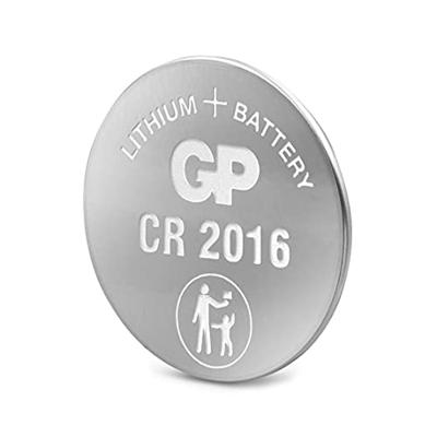 5 GP CR2016 3V knoopcel batterijen - thumbnail