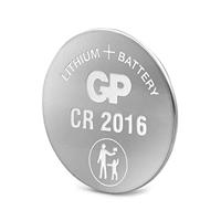 GP Knoopcel CR2016 3 V 5 stuk(s) 90 mAh Lithium GPCR2016STD123C5 - thumbnail
