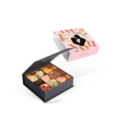 Luxe bonbon giftbox bedrukken - Liefde (9 stuks) Luxe bonbon giftbox bedrukken - Liefde (9 stuks)