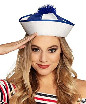 Boland Navycap blauw/wit, mt 56-58