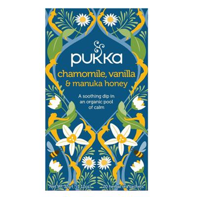 Pukka thee bio, Camomile - Vanilla, pak van 20 stuks