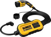 Draagbare elektrische voertuiglader - DEWALT - 3,7 kW - Type 2 + stekker - 7 m - 16 A - 230 V AC - thumbnail