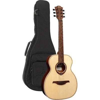 LAG Guitars Tramontane Travel Series Travel-SP Spruce akoestische westerngitaar met gigbag