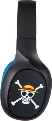 Konix One Piece Bluetooth 5.3 draadloze hoofdtelefoon voor smartphones en tablets, 30 uur batterijduur, 3,5 mm jack-kabel, Luffy-patroon Konix One Piece Bluetooth 5.3 draadloze hoofdtelefoon voor smartphones en tablets, 30 uur batterijduur, 3,5 mm jack-kabel, Luffy-patroon