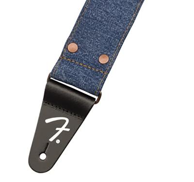 Fender x Wrangler® Riveted Denim Strap Indigo gitaarband