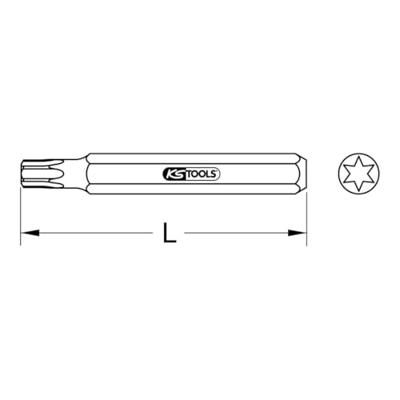 KS Tools 975.2010 9752010 Torx-bit T 10 Speciaal staal Vernikkeld 1 stuk(s) KS Tools 975.2010 9752010 Torx-bit T 10 Speciaal staal Vernikkeld 1 stuk(s)