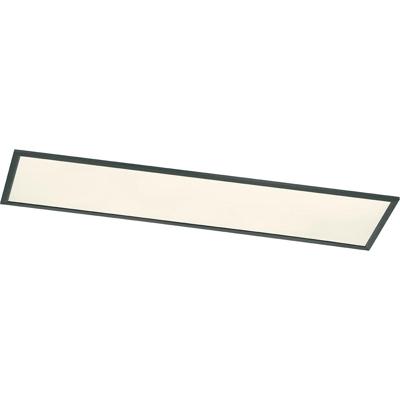 LED Plafondlamp Mat Zwart - 31W - Warm Wit 3000K - Dimbaar - Aluminium