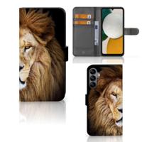 Samsung Galaxy A34 | Telefoonhoesje | Met pasjeshouder | Leeuw - thumbnail