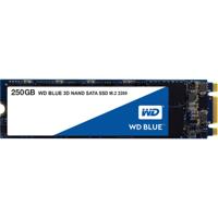 WD Blue 3D NAND SATA SSD - Solid state drive - 250 GB - intern - M.2 2280 - SATA 6Gb/s - thumbnail