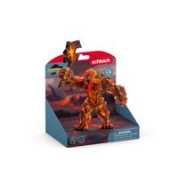 SCHLEICH - Lava Golem met wapen - 42447 - Waaier Eldrador - thumbnail