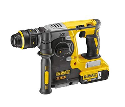DeWALT DCH274P2T Accu combihamer SDS-Plus 2,1J + snelwisselboorkop 18V XR 5.0Ah in TSTAK DeWALT DCH274P2T Accu combihamer SDS-Plus 2,1J + snelwisselboorkop 18V XR 5.0Ah in TSTAK