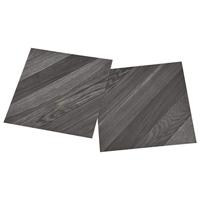 Vloerplanken zelfklevend 55 st 5,11 m PVC gestreept grijs - thumbnail