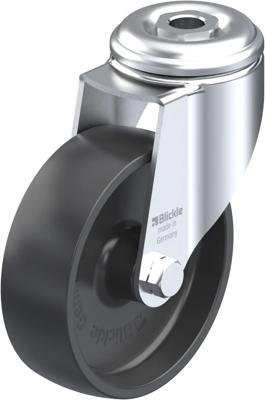 Blickle LKRA-POA 100G Zwenkwiel Wieldiameter: 100 mm Draagvermogen (max.): 120 kg 1 stuk(s)