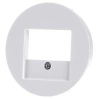 Berker centraalplaat luidsprekerstopcontact R1-R3 wit 10382089