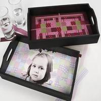 Creativ Company Dienblad, afm 30x17x5 cm, 1 stuk - thumbnail