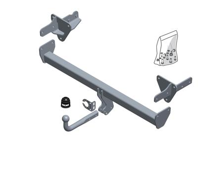 Vaste trekhaak 588400