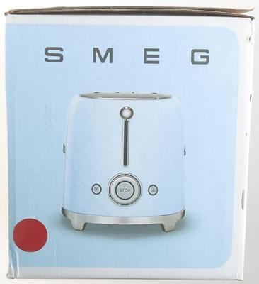 SMEG - Broodrooster - TSF01RDEU Broodrooster 2x2 Rood SMEG - Broodrooster - TSF01RDEU Broodrooster 2x2 Rood
