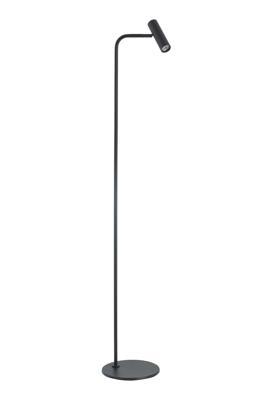 Highlight Vloerlamp Trend 1 lichts H 132 cm incl mini GU10 zwart Highlight Vloerlamp Trend 1 lichts H 132 cm incl mini GU10 zwart