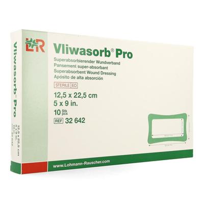 Vliwasorb Pro Verband 12,5x22,5cm 10 32642