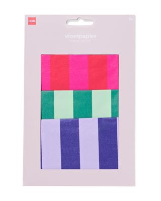 HEMA Vloeipapier strepen - 3 stuks