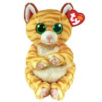 Ty Beanie babies bellies mango stripey cat, 15cm - thumbnail