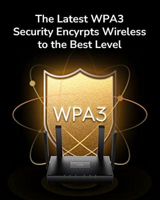 Cudy WR3000 draadloze router Gigabit Ethernet Dual-band (2.4 GHz / 5 GHz) Zwart