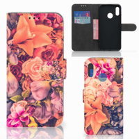 Huawei P Smart 2019 Hoesje Bosje Bloemen - thumbnail