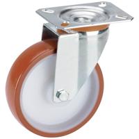 dörner + helmer 731571 Zwenkwiel Wieldiameter: 125 mm Draagvermogen (max.): 200 kg 1 stuk(s) - thumbnail