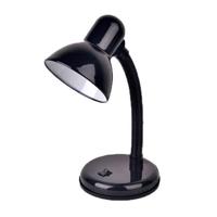 Vintage ijzeren LED bureau lamp drukknop schakelaar Eye bescherming lezen LED Lichttafel lampen (zwart) - thumbnail