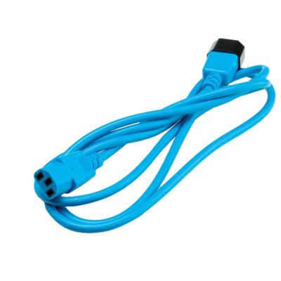 ROLINE stroomverlengkabel, IEC 320 C14 - C13, blauw, 3 m