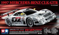 Tamiya 1:10 RC auto Elektro Straatmodel MB CLK-GT-R 1997 4WD Bouwpakket TC-01 - thumbnail