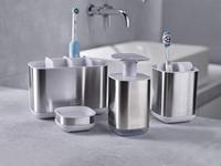 Joseph Joseph 70530 EasyStore Tandenborstelhouder Vrijstaand RVS - thumbnail