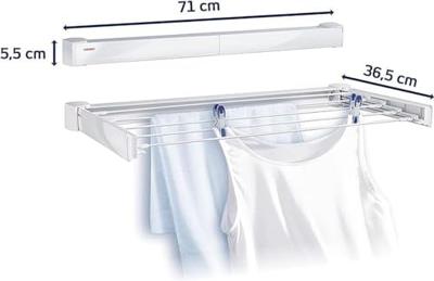 Leifheit wanddroogrek lijn telegant 30 protect - thumbnail