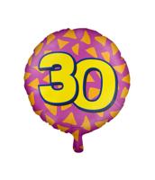 Paperdreams Happy folie ballon - 30 jaar - thumbnail