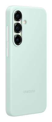 Samsung Silicone Silicon Case Samsung Galaxy S25 Mint Stootbestendig