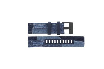 Horlogeband Diesel DZ4397 Textiel Blauw 24mm