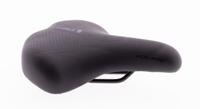 Selle Bassano Selle bassano zadel volare suprema xxl zwart m/elastomeer - thumbnail