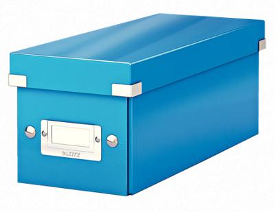 Leitz DVD Opbergdoos, klik- en bewaarassortiment, 60420036, blauw