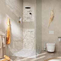 Hansgrohe Pulsify S Puro Showerpipe 260 1jet EcoSmart met thermostaat en handdouche 3jet, mat wit - thumbnail