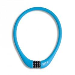 Lynx kabelslot combinatie 700 x 15 mm blauw Lynx kabelslot combinatie 700 x 15 mm blauw