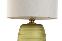 Bureaulamp Home ESPRIT Groen Beige Gouden Kristal 50 W 220 V 38 x 38 x 57 cm - thumbnail