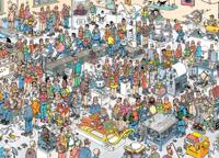 Jumbo Jan van haasteren legpuzzel - beurs van de toekomst, 1000st. - thumbnail
