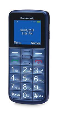 Mobiele Telefoon voor Bejaarden Panasonic KX-TU110EX 1,77" TFT Bluetooth LED Kleur Blauw - thumbnail