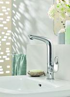 GROHE Eurostyle News wastafelkraan L size met waste chroom 23569003 - thumbnail